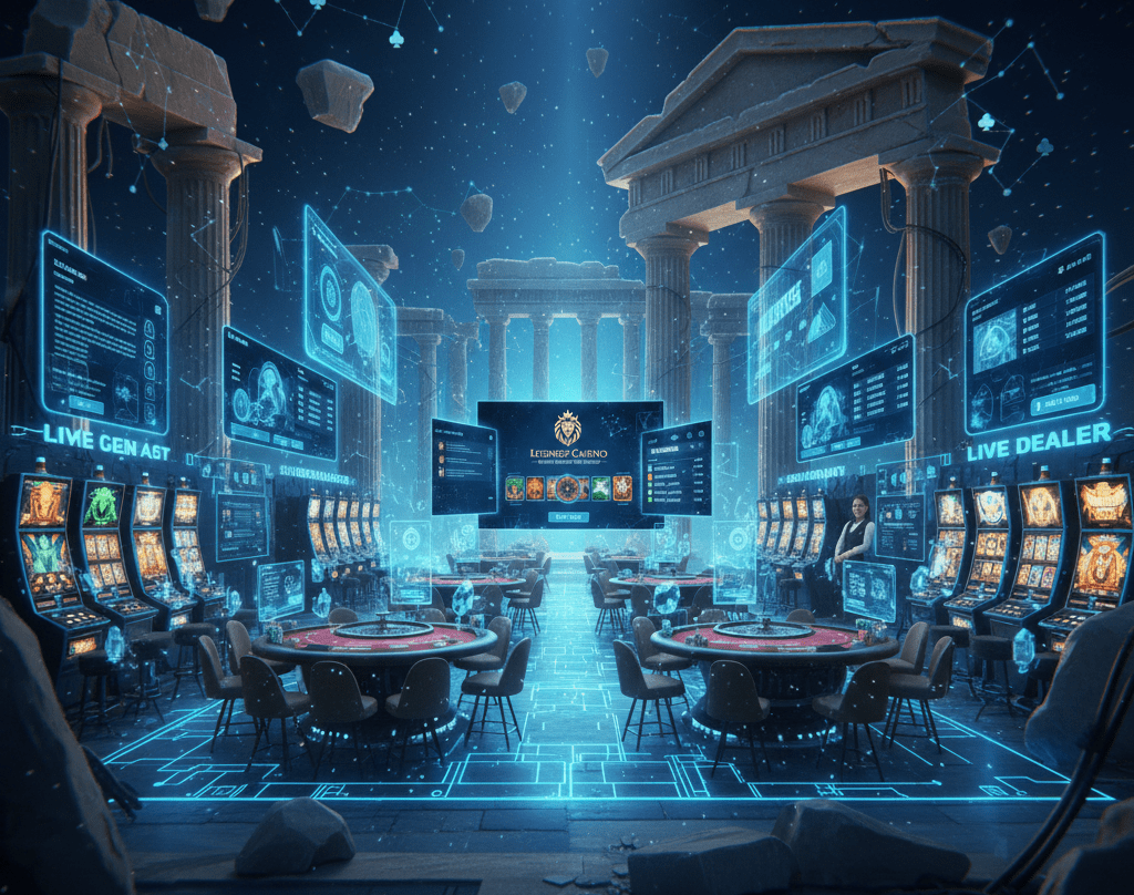 Live Dealer Tables at Legendz Casino